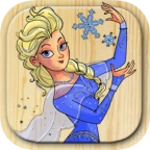 paint ice princesses android application logo